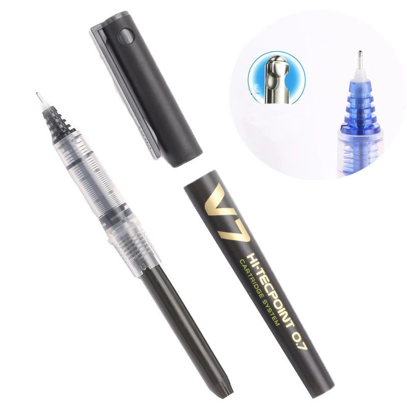 اليابان الطيار مرحبا تيك بوينت - مراجعة Pilot Pen V5 وسعره