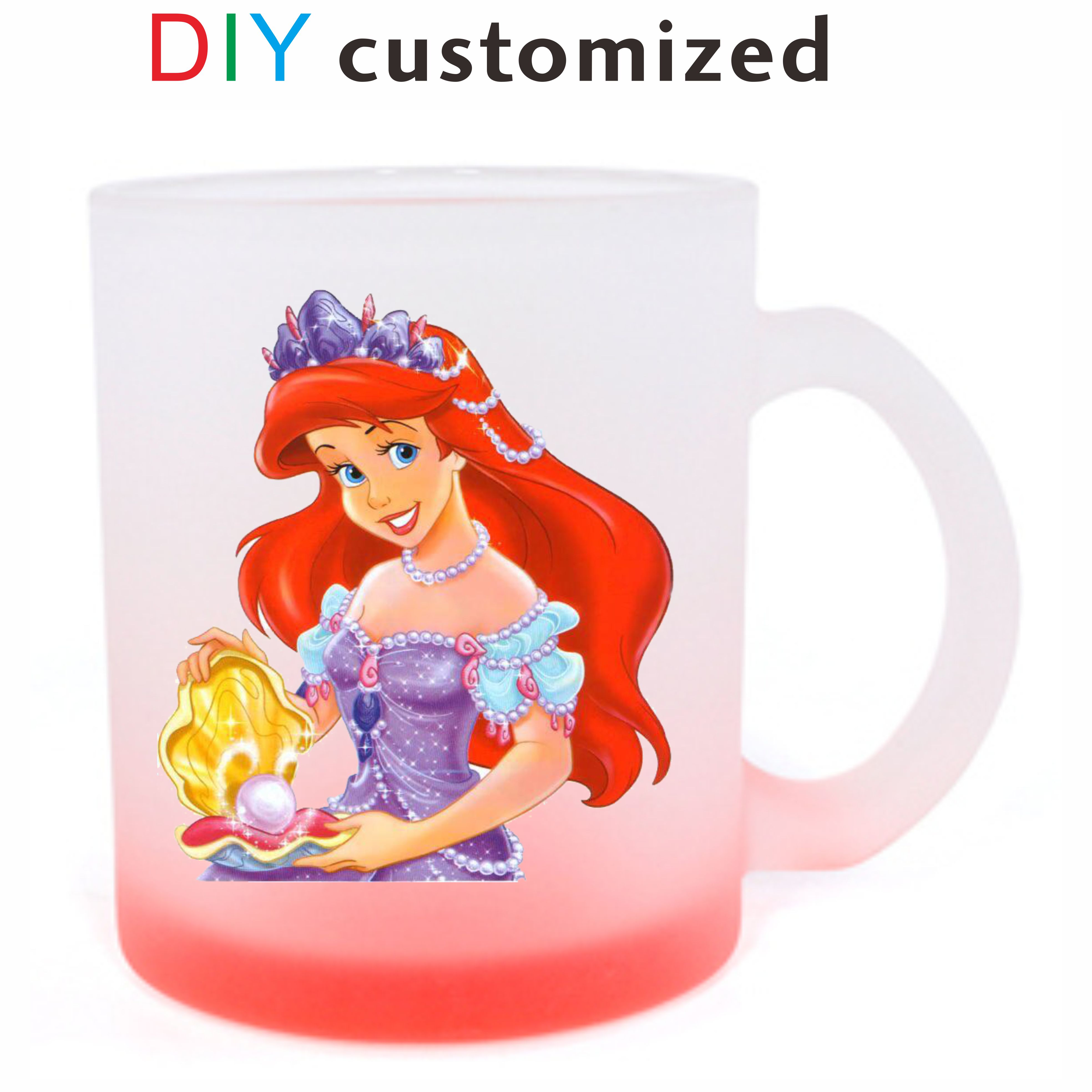 كوب زجاجي غير لامع مع اسم مطبو - مراجعة Sublimation Mug White وسعره