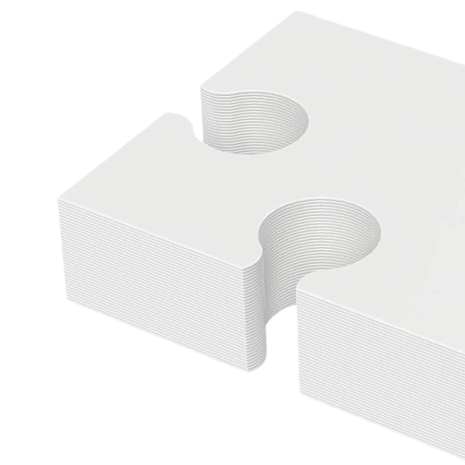 30 قطعة من قطع الأحجية للرسم و - مراجعة Puzzle Blank White وسعره